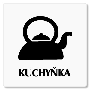 Kuchyňka, 80x80mm, bílá, Nevada